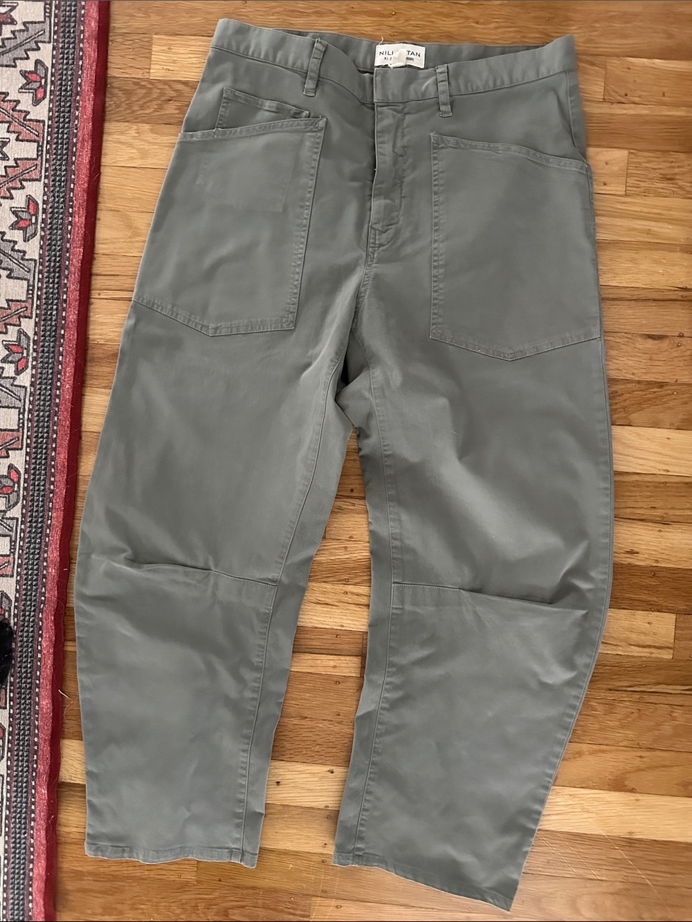 Nili Lotan Shon Pant - Admiral Green - Picture 4 of 4